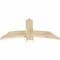 Ekena Millwork Bellingham Rough Sawn Timber Gable Bracket, Douglas Fir, 48"W x 24"H x 2"D x 6"F, 12/12 Pitch GBW048X24X0206BEL00RDF - alternate 5
